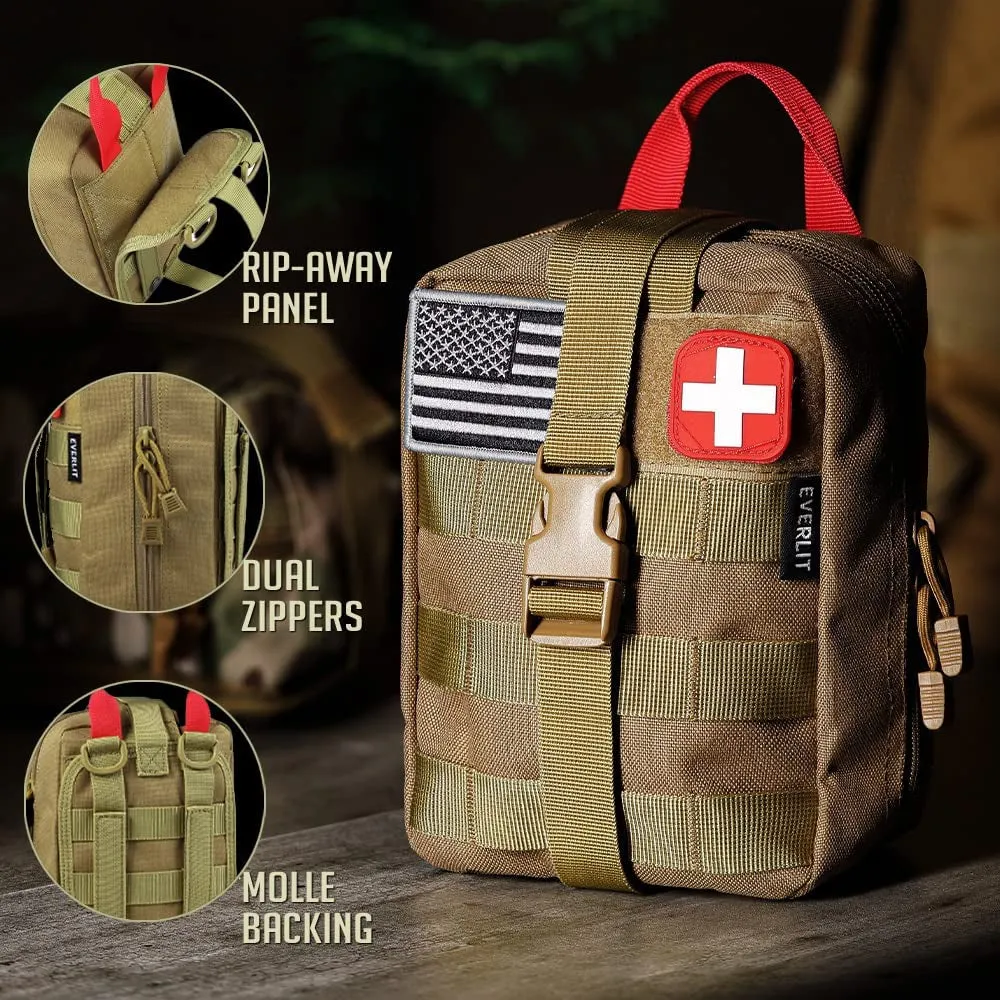 EVERLIT 250-Piece Tactical First Aid Kit