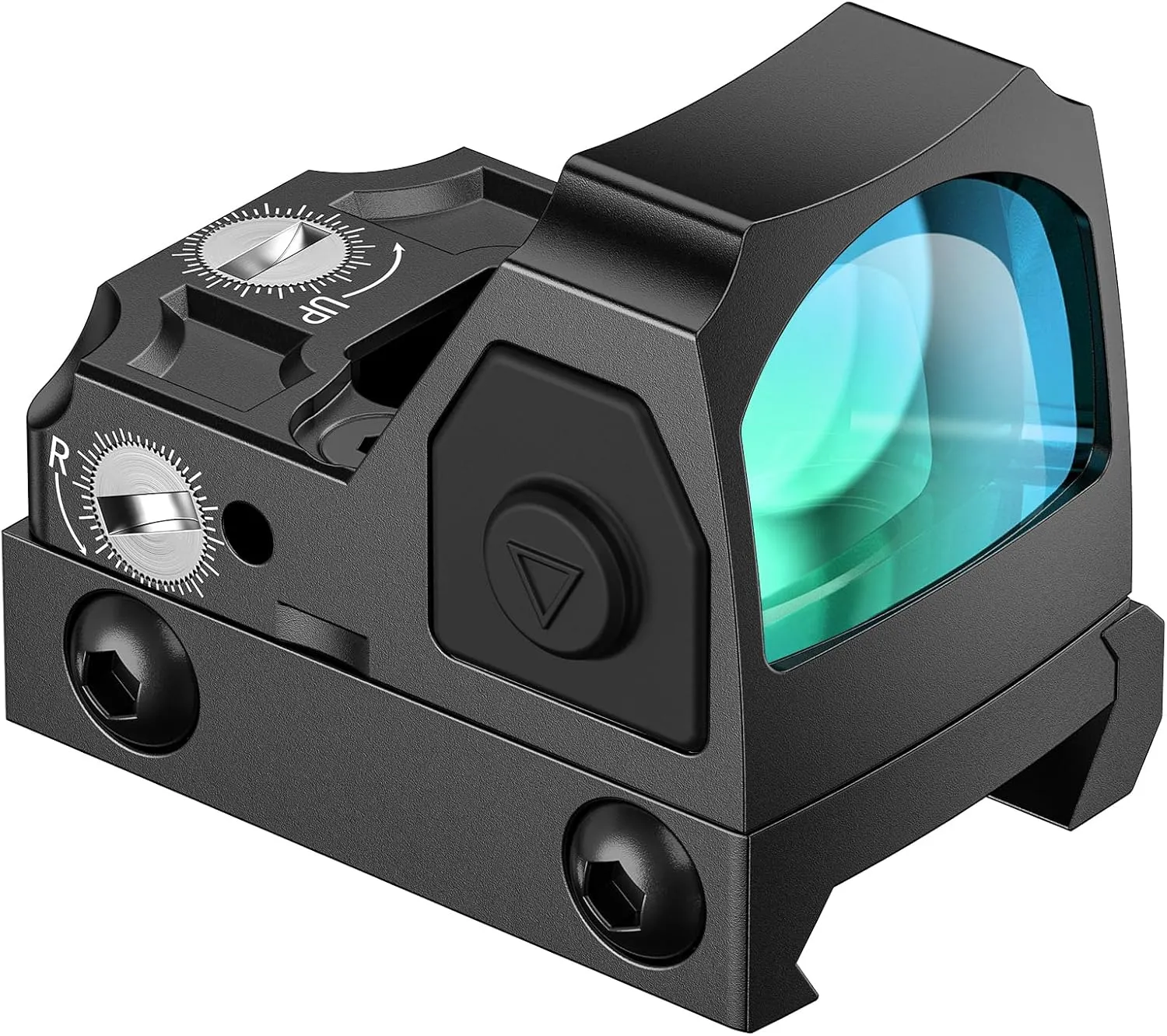 EZshoot Red/Green Dot Sight Motion Awake Optic for Pistols, 2MOA Dot, 12 Brightness Adjustment Red/Green Dot Scope, Suitable for RMR, Open Reflex Optics with Adapter Plate for MOS and 21mm Picatinny