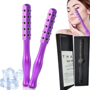 Facelift Pro Beauty Roller, Elarique Glow Sculpt - Beauty Roller, Facial Massage Tool for Lifting and Skin Care (Purple)