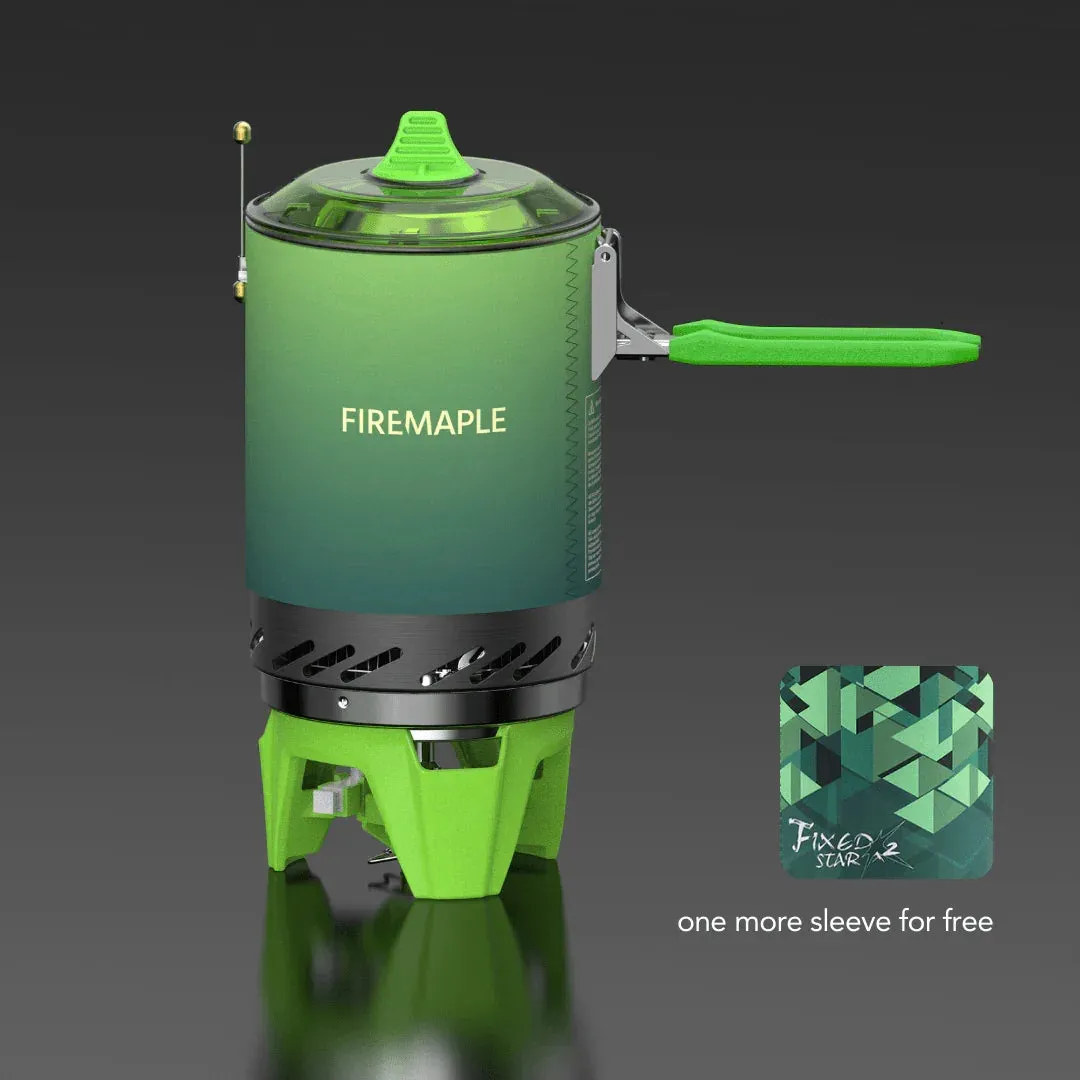 FIRE-MAPLE FMS-X2 Portable Cooking System – High-Efficiency Gas Stove for Camping & Hiking