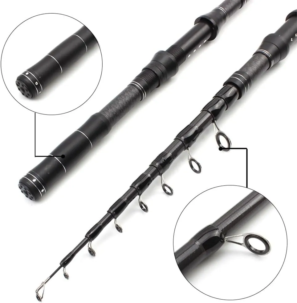 Fishing Poles Multifunction Telescopic Fishing Rod Carbon carp Rod Portable Travel for Fresh Salt Water Trout Rod Telescopic Fishing Rod