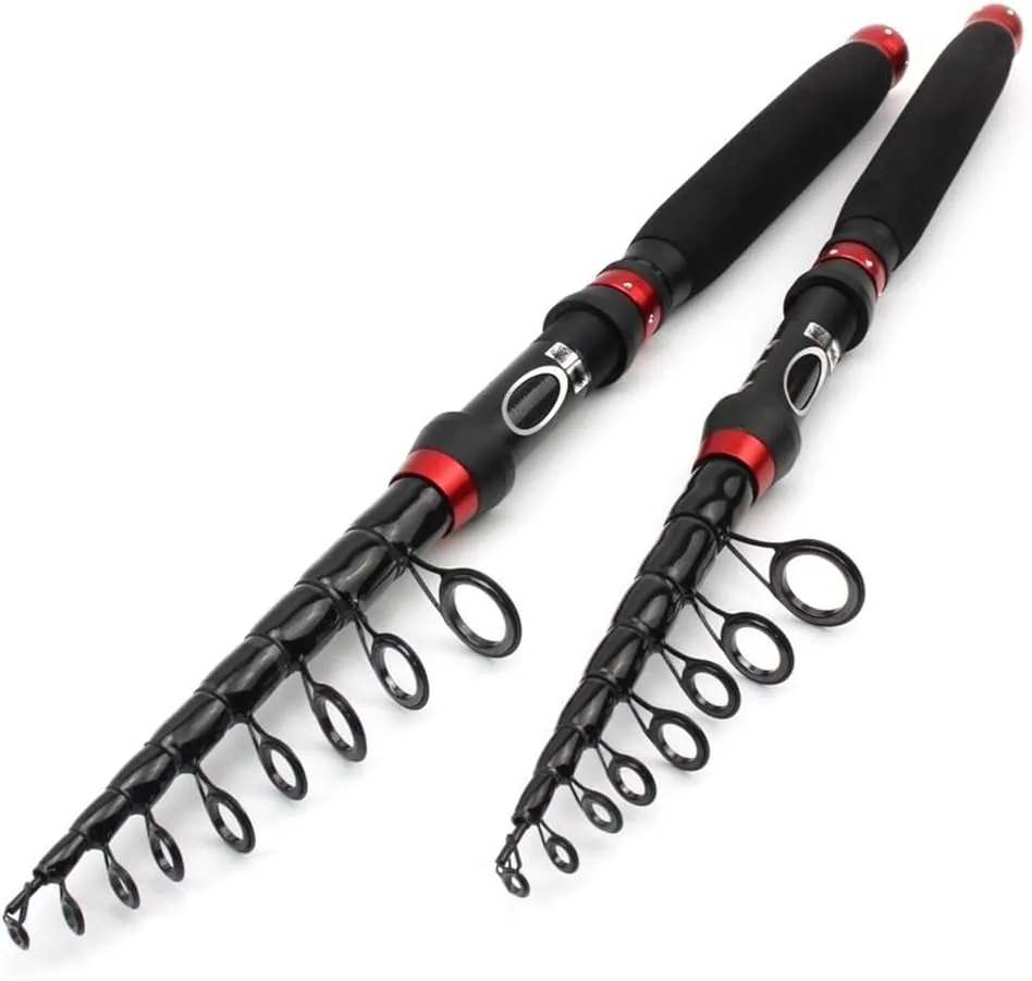 Fishing Poles Telescopic Lure Rod, Spin-cast Fishing Rod Telescopic Trout Rod Perch Rod Carp Pesca Telescopic Fishing Rod(2.7m)