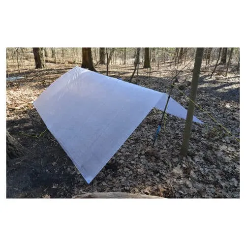 Flat Tarp – 9 ft x 9 ft Ultralight
