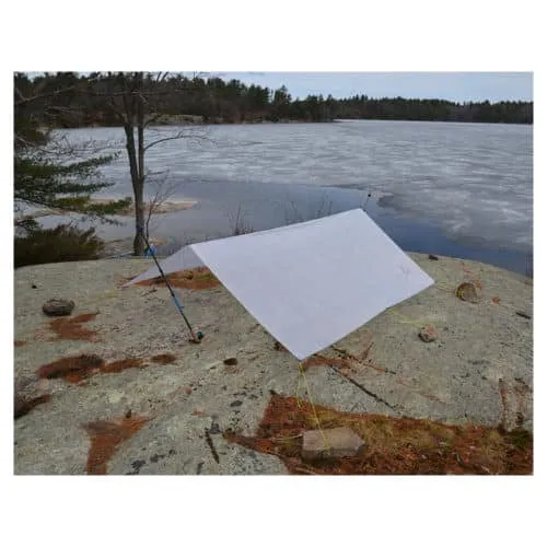 Flat Tarp – 9 ft x 9 ft Ultralight