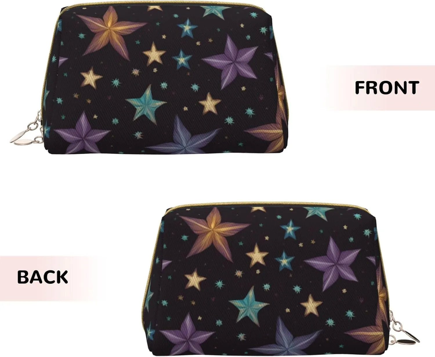 Flower Hummingbirds Toiletry Pouch, Travel-Friendly Makeup Organizer For Makeup Brushes, Lipsticks