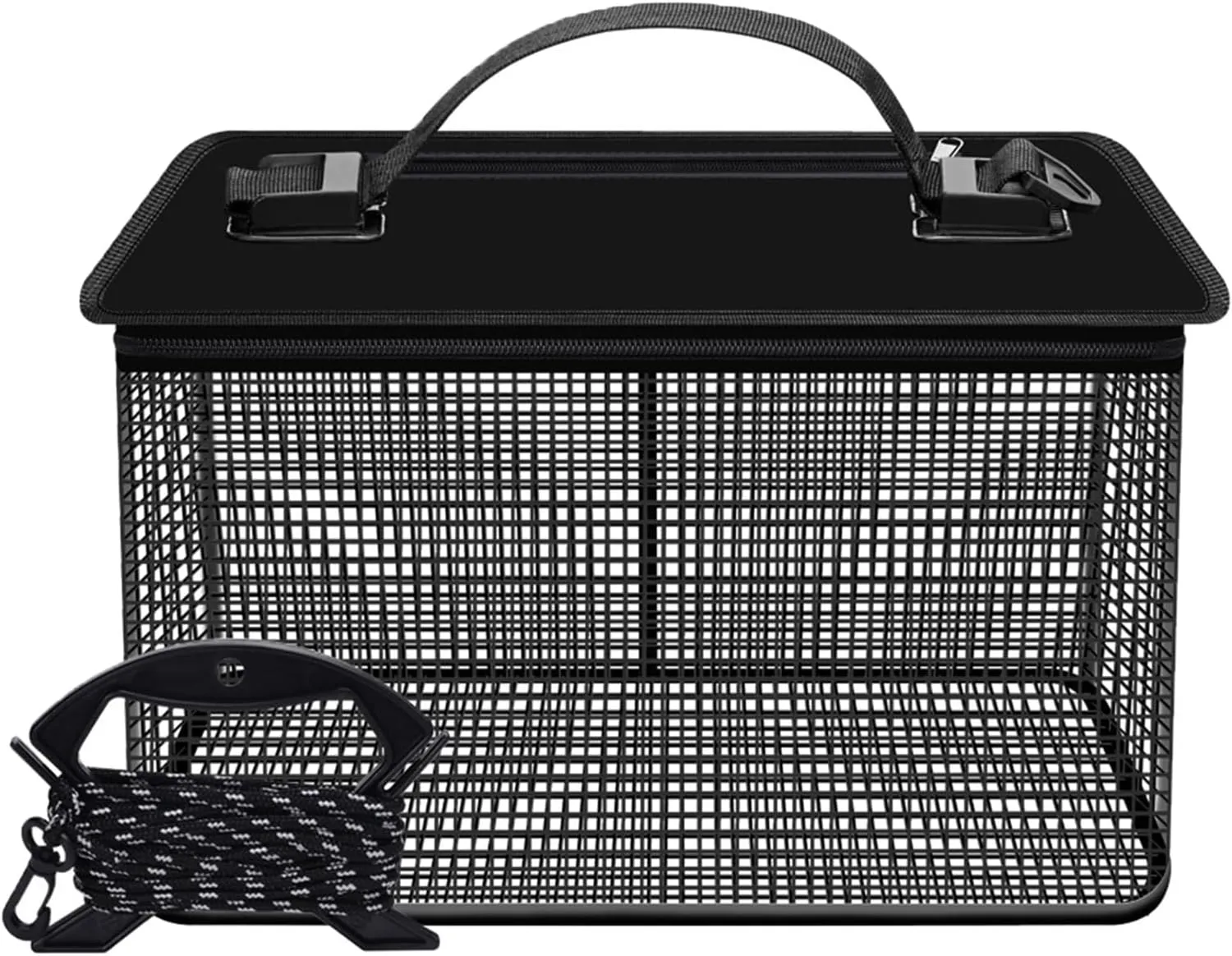 Folding Fishing Net Fishing Protections Live Fish Bucket Portable Meshes Fishing Net Storage Cage Fish Protectors Enduri