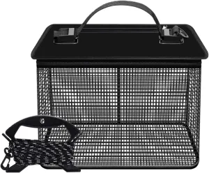 Folding Fishing Net Fishing Protections Live Fish Bucket Portable Meshes Fishing Net Storage Cage Fish Protectors Enduri