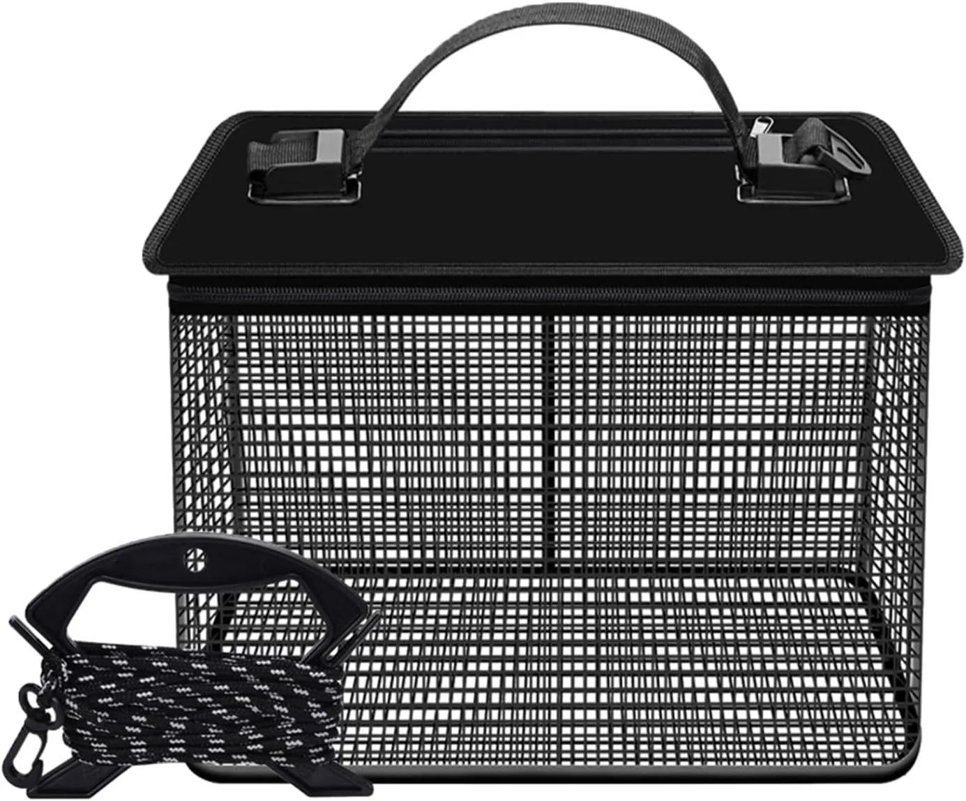 Folding Fishing Net Fishing Protections Live Fish Bucket Portable Meshes Fishing Net Storage Cage Fish Protectors Enduri