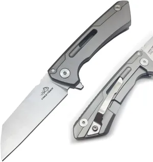 Folding Pocket Knife D2 Blade All Steel Handle With Frame Lock Ball Bearing Outdoor Frame Lock Camping Tool EDC Pocket Knives