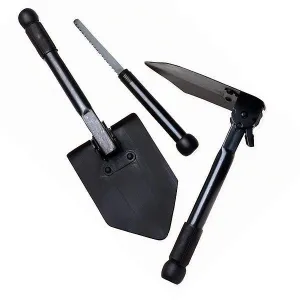 Folding Survival Shovel with Saw