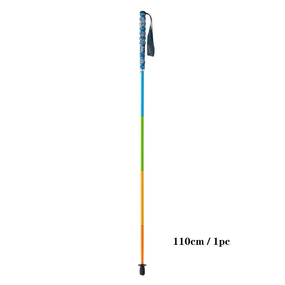 Folding Ultra-Light Carbon Fiber Hiking Poles: 5-Section Trekking Sticks