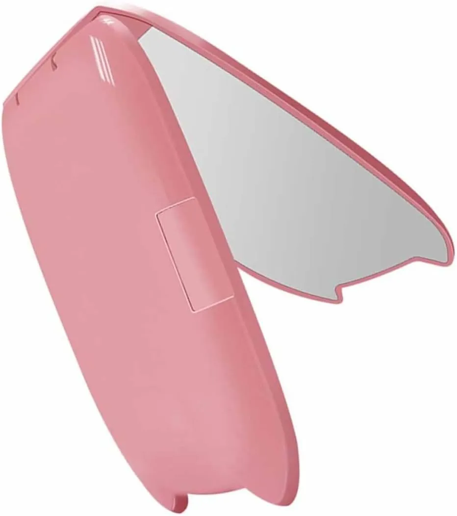 GALPADA Portable Led Folding Cosmetic Mirror Compact Makeup Mirror with Magnification Touch Sensor for Travel and Daily Use for