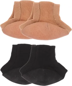 Gatuida Washable Heel Sleeves Reusable Heel Brace Socks Lightweight Foot Support for -Day Comfort