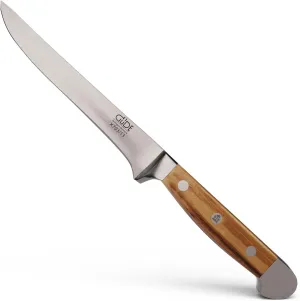 Güde Alpha Olive Series Hand Forged Hand Sharpened Stainless Steel Olive-Wood Handle Bird's Beak, 2.25-Inch