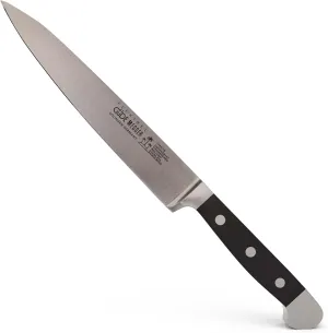 Güde Alpha Series Hand Forged/Sharpened Flexible Fillet Knife, 7-in - Ice Hardened Steel - Made in Solingen, Germany Since 1910
