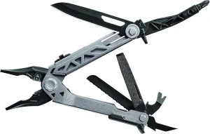 Gerber Gear Center-Drive Multitool Bit Set - 16-Piece Multitool, 12-Piece Standard Bit Set - Includes Knife, Pliers, Wire Cutters, Bottle Opener & More - Silver Tool, Made in USA - Coyote Brown Sheath