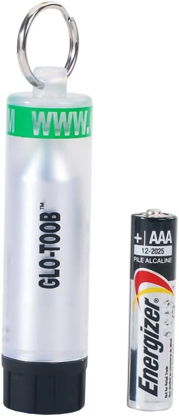Glo-Toob AAA Waterproof Emergency Dive Light, Green
