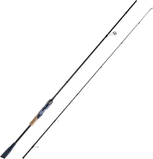 Goture Fishing Spinning Rod Carbon Fiber Shaped Handle,2 Piece Fishing Rod, Spinning 6'6'' Medium Light Fast for Saltwater/Freshwater