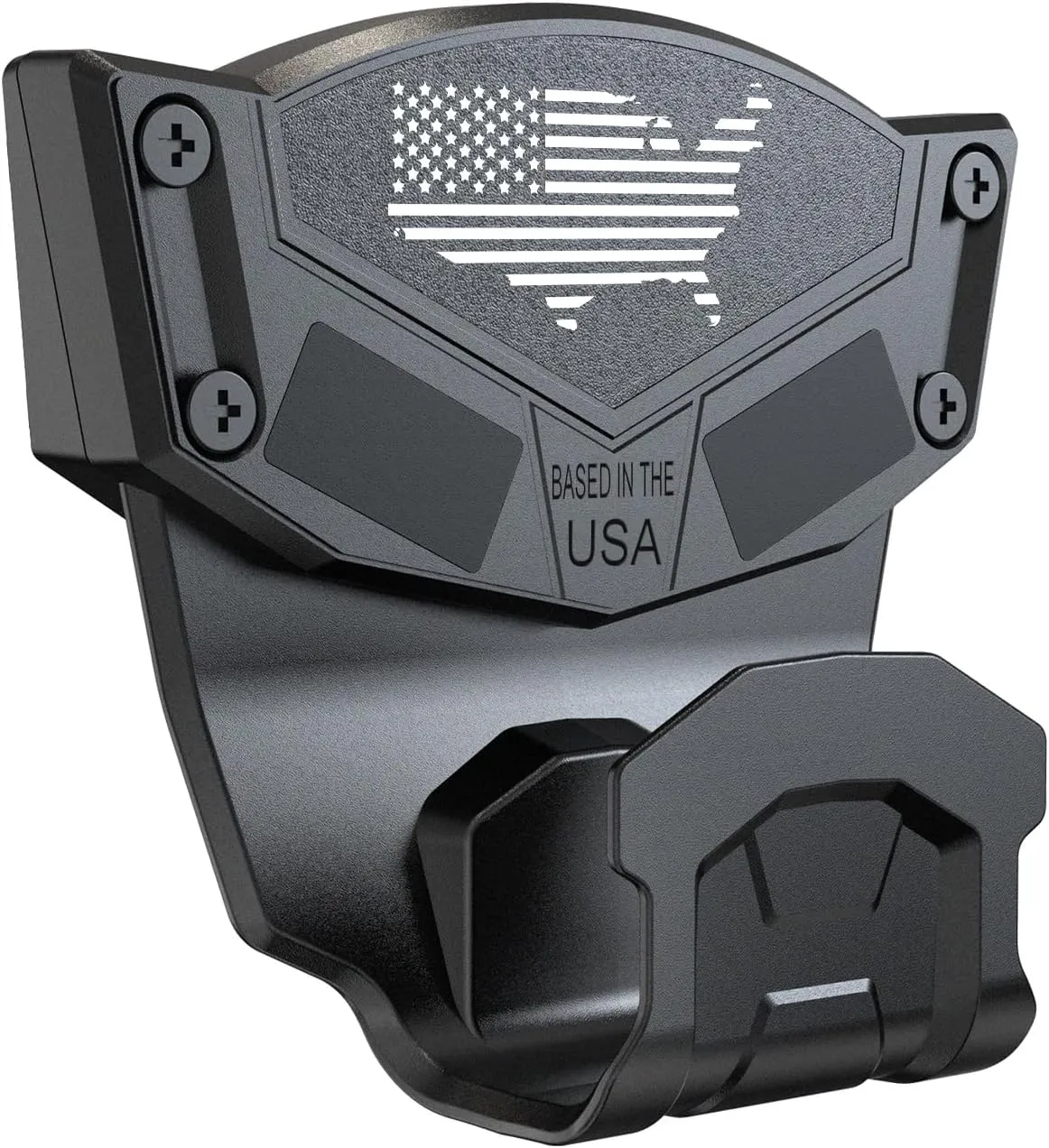 Gun Magnet Mount for Truck Car Vehicle,Magnetic Gun Mount for Pistol Shotgun Revolver with Trigger Guard Protect,Gun Magnet Rate Max 15 LBS Conceal in Desk Safe Wall Easy to Access&Release