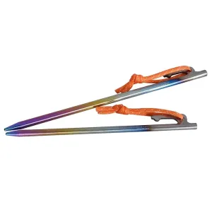 Heavy Duty Titanium Alloy Tent Stakes