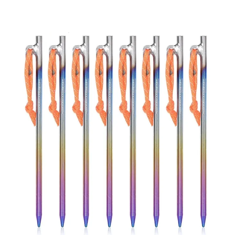 Heavy Duty Titanium Alloy Tent Stakes