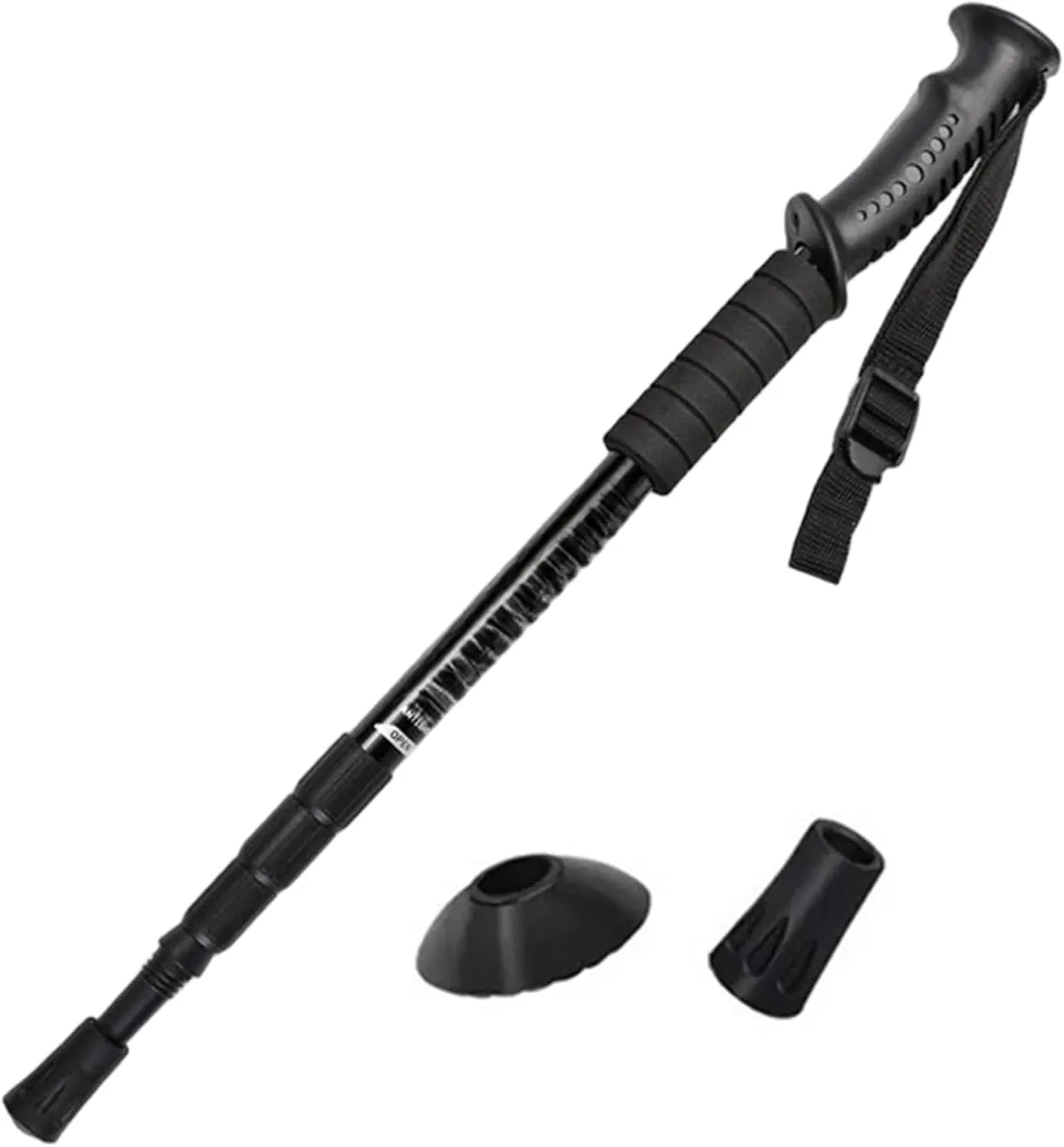 Hiking Sticks, Anti-Shock Telescopic Trekking Poles, Lightweight, Non-Slip, Steady & Sturdy Aluminum Alloy Hiking Pole for Trekking or Walking Sticks