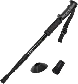 Hiking Sticks, Anti-Shock Telescopic Trekking Poles, Lightweight, Non-Slip, Steady & Sturdy Aluminum Alloy Hiking Pole for Trekking or Walking Sticks