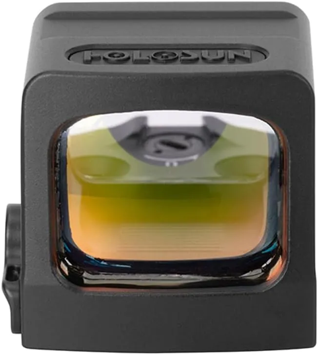 HOLOSUN EPS Carry 2 MOA Dot Reflex Pistol Sight - Waterproof Shake-Awake Parallax-Free Aluminum Enclosed Sight for Subcompact Handguns - RMSc-to-K Footprint Adapter Plate Included
