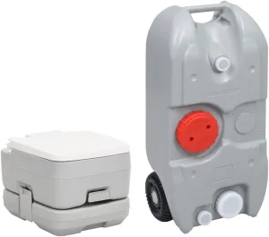 Home Furniture Portable Camping Toilet and Water Tank Set