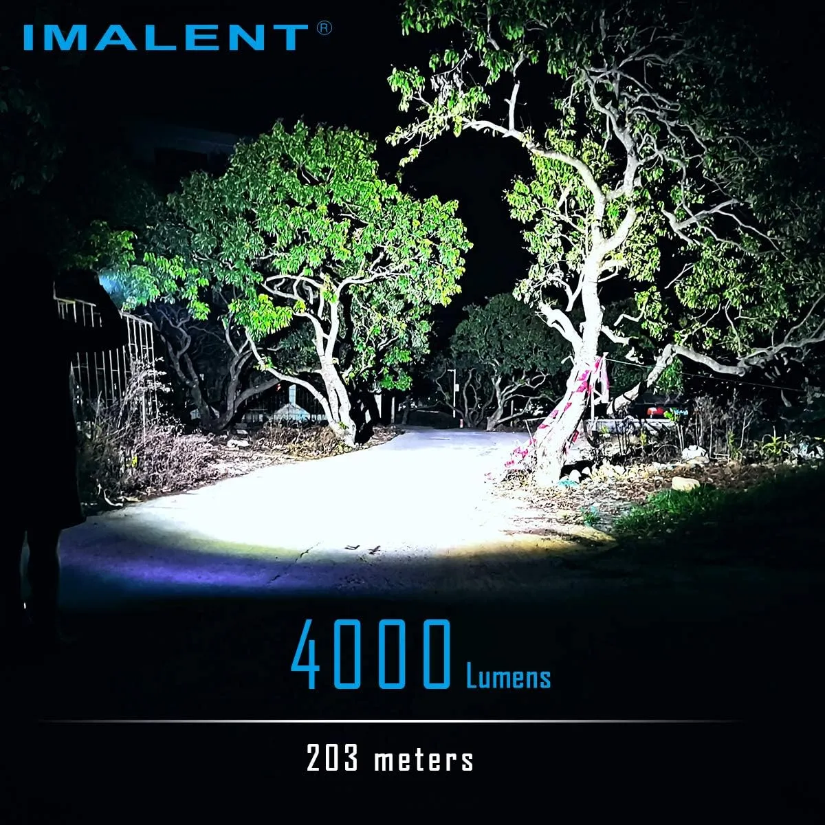 IMALENT LD70 Pocket EDC Flashlight, 4000 Lumens Compact Bright Powerful Flashlights with CREE XHP70.2 LED, Rechargeable Handheld Torch for Camping and Hiking (Gold)