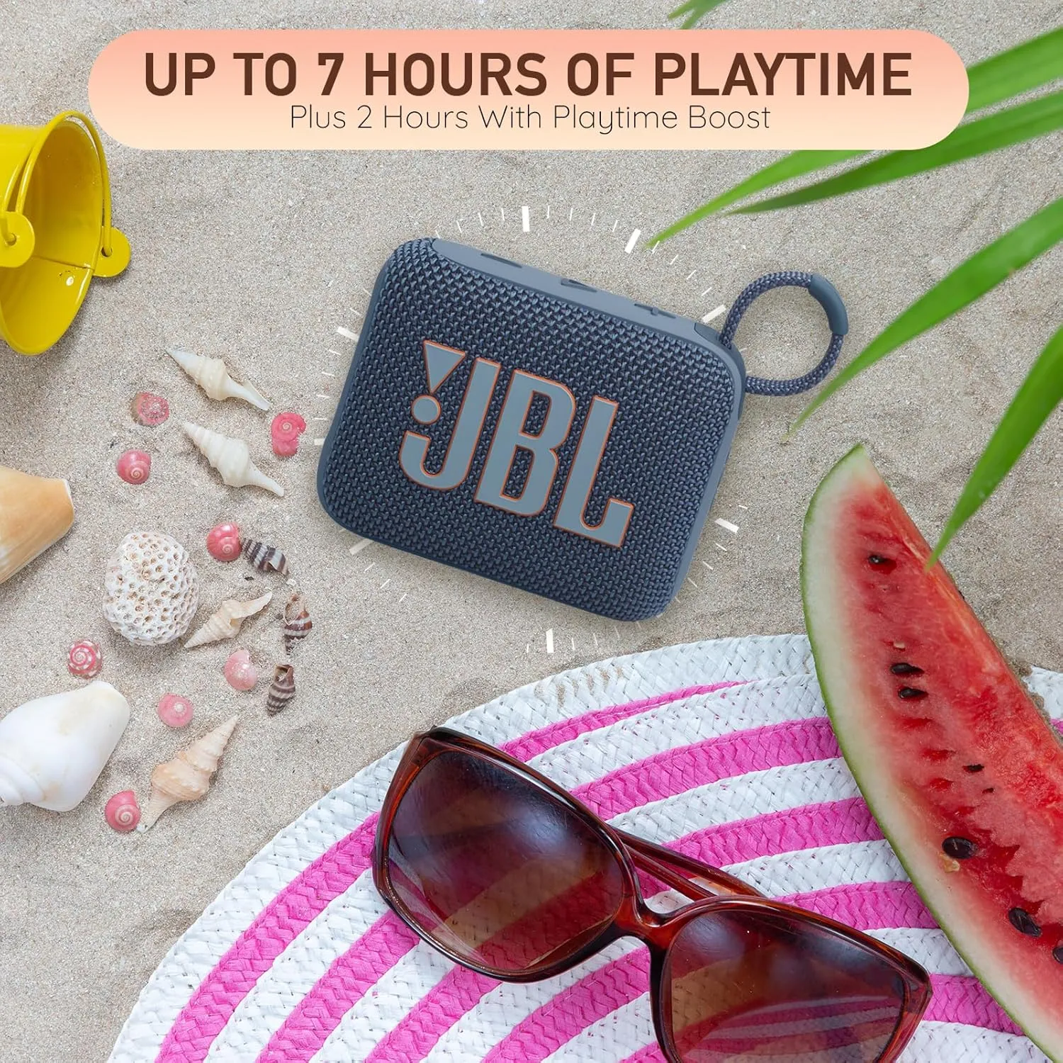 JBL Go 4 Portable Bluetooth Wireless Speaker, IP67 Waterproof and Dustproof Built-in Battery - Red - Boomph's Comprehensive Ultimate Performance Cloth Solution for Your On-The-Go Sound Experience