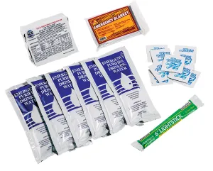 Jefferson 3 Day Kids Survival Kit in Bag