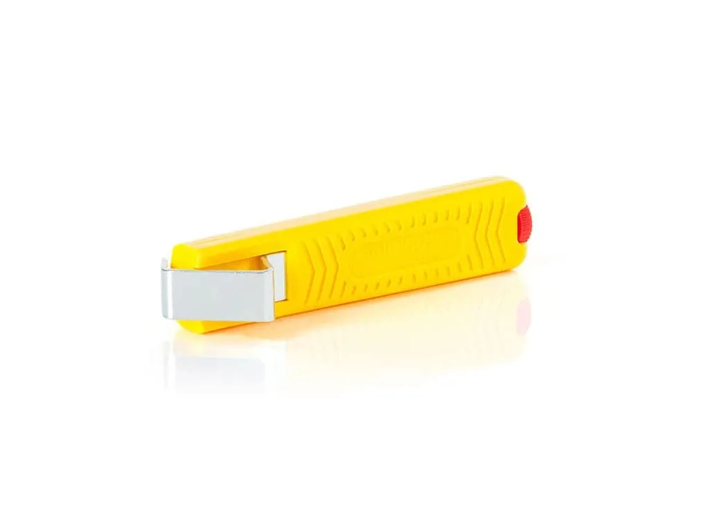 Jokari 10162 Standard Version Secura Cable Stripping Knife for All Standard Round Cables, No. 16, 13.2cm L x 2.9cm W x 3cm H