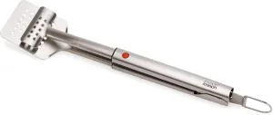 Joseph Joseph GrillOut Stainless Steel BBQ Turner Tongs, 2-in-1 with Retractable Head for Compact Storage, Easy-clean