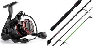 KastKing Brutus Spinning Reel,Size 5000 Fishing Reel, KastKing Brutus Fishing Rods, Spinning Rod 7ft -Medium Heavy - Fast-2pcs