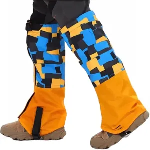 Kids Leg Gaiters,Adjustable Lower Legs Guards,Hiking Gaiters,Waterproof Cloth High Leg Cover,for Climbing Cycling Home Gardening