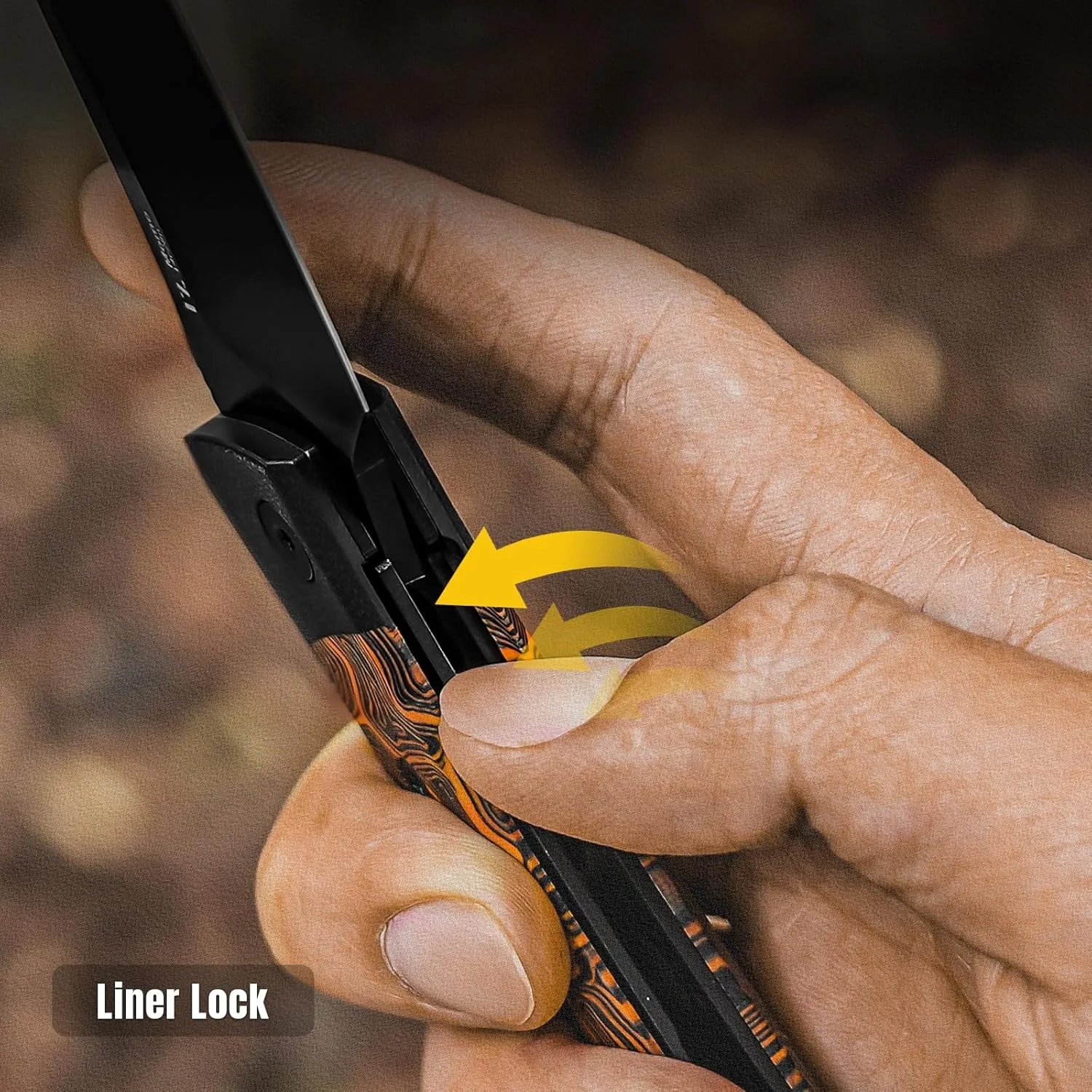 Kizer Momo Pocket Folding Knife, 4.11” 14C28N Blade EDC Pocket Knife with Damascus G10 Handle, Front Flipper Camping Folding knife for Men Women, Sharp Hunting Survival Hiking Knives V4663M2