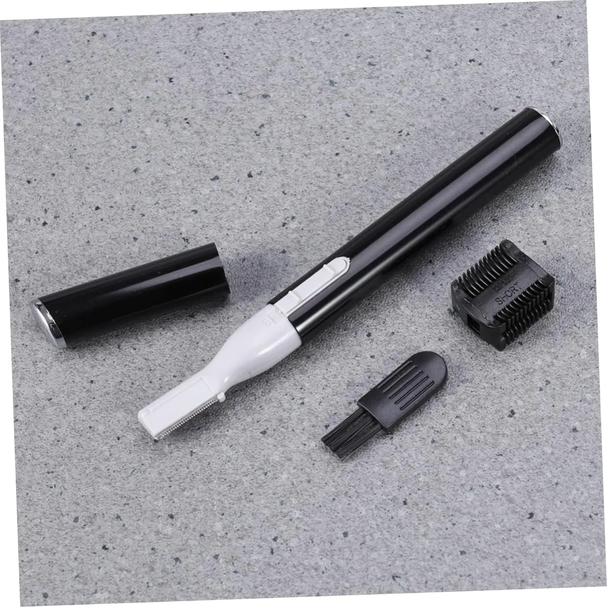 Ladies Eyebrow Trimmer Electric Razor for Hair Removal Facial Hair Rechargeable Comb Compact and Portable