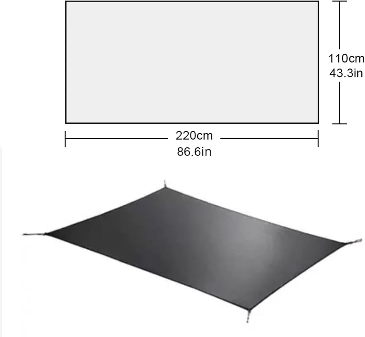 lanshan 2 Tent 2 Person Oudoor Ultralight Camping Tent 3 Season Professional 15D Silnylon Rodless Tent 4 Season