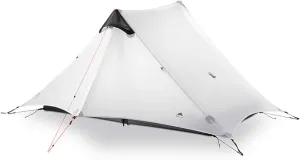 lanshan 2 Tent 2 Person Oudoor Ultralight Camping Tent 3 Season Professional 15D Silnylon Rodless Tent 4 Season