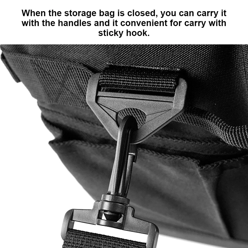 Large Zipper Camping Bag Anti-crash Stove Cookware Carrying Bag