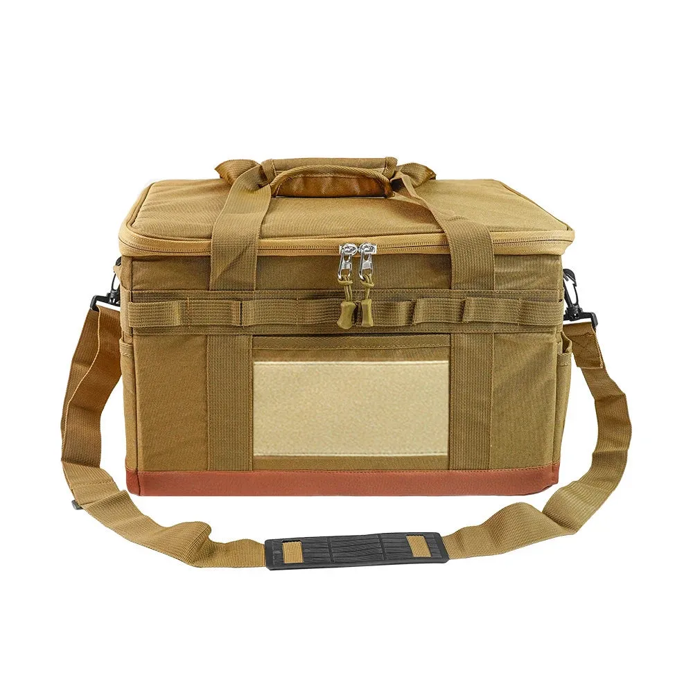 Large Zipper Camping Bag Anti-crash Stove Cookware Carrying Bag