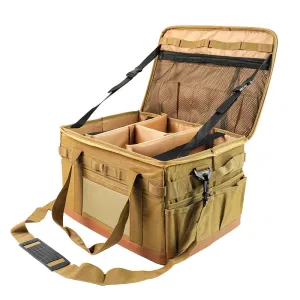 Large Zipper Camping Bag Anti-crash Stove Cookware Carrying Bag