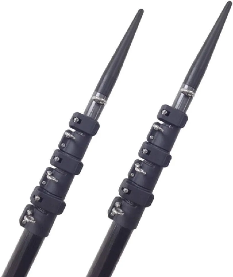 Lee's 18' Telescoping Carbon Fiber Outrigger Poles f/Sidewinder Mount