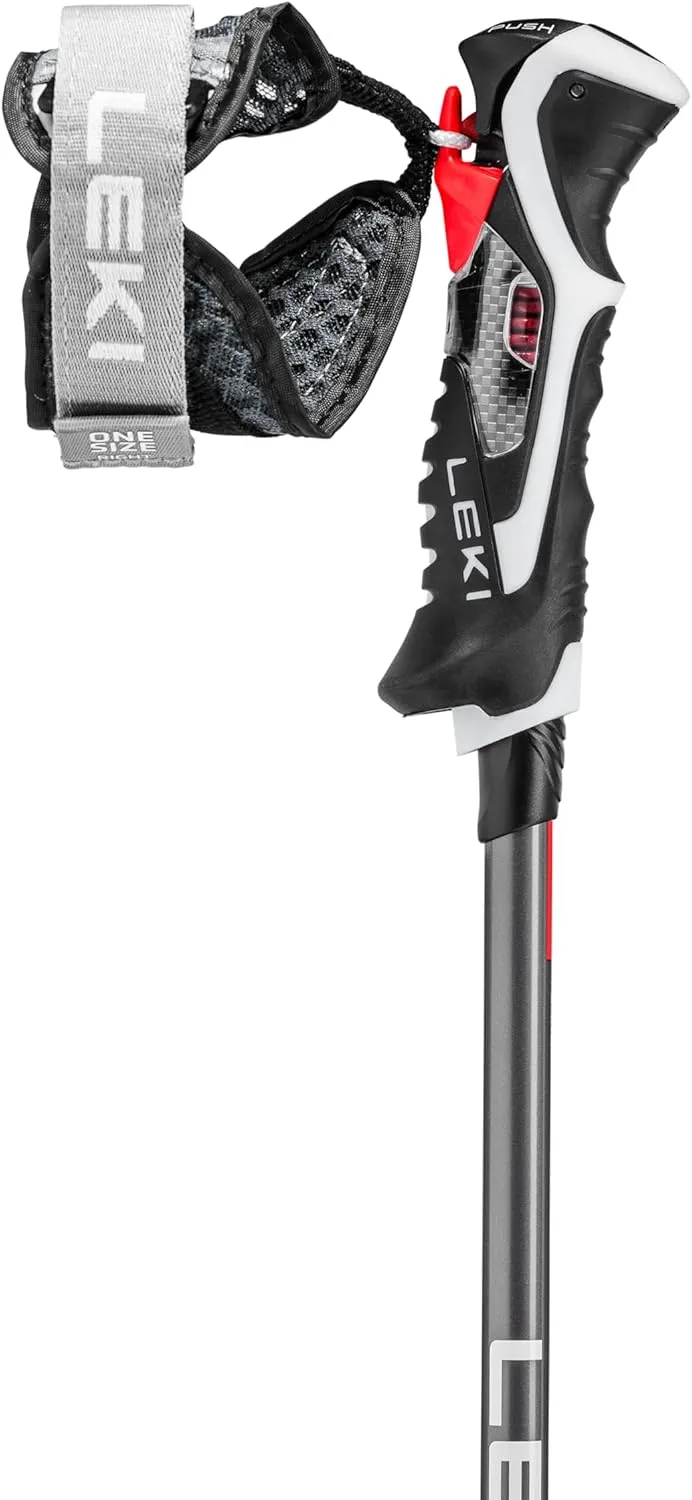 LEKI Carbon 14 3D Lightweight Carbon Ski Poles for Alpine Skiing