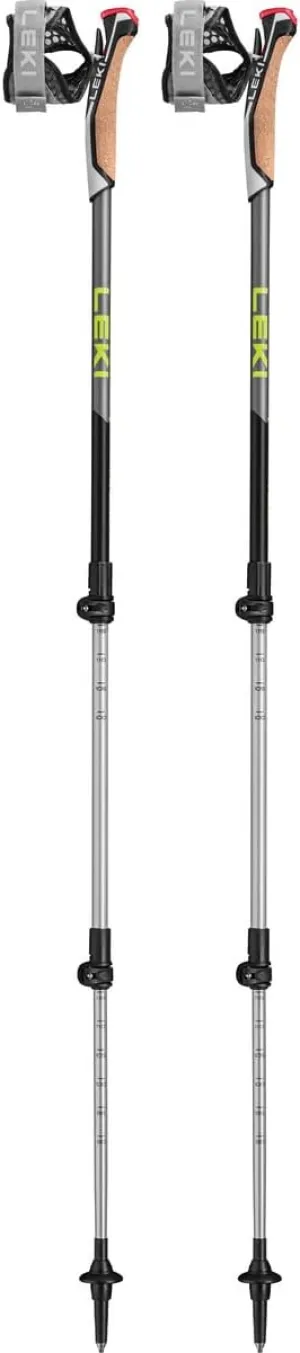 LEKI Traveller Alu Aluminum Adjustable Lightweight Trekking Poles for Hiking & Nordic Walking