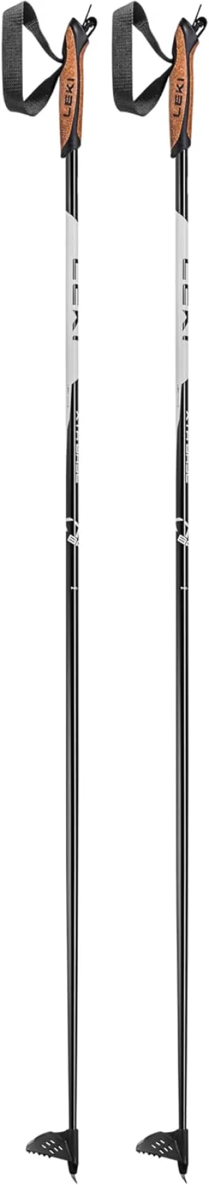 LEKI XTA Base Lightweight Aluminum Cross-Country Ski Poles for Nordic Skiing