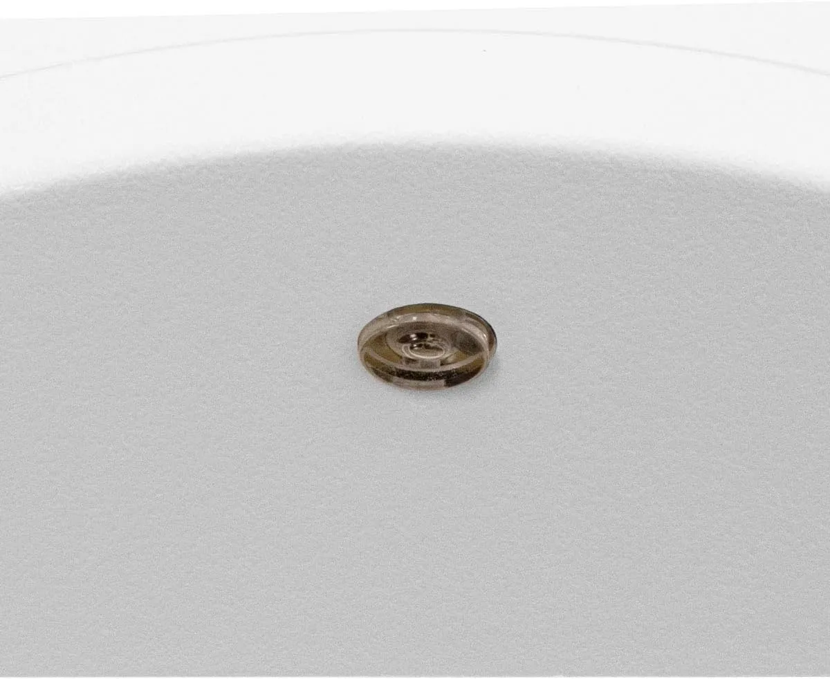 LFI Lights | Super Compact Emergency Light | White Housing | Two LED Adjustable Round Heads | Hardwired with Battery Backup | UL Listed | (1 Pack) | EL-C2