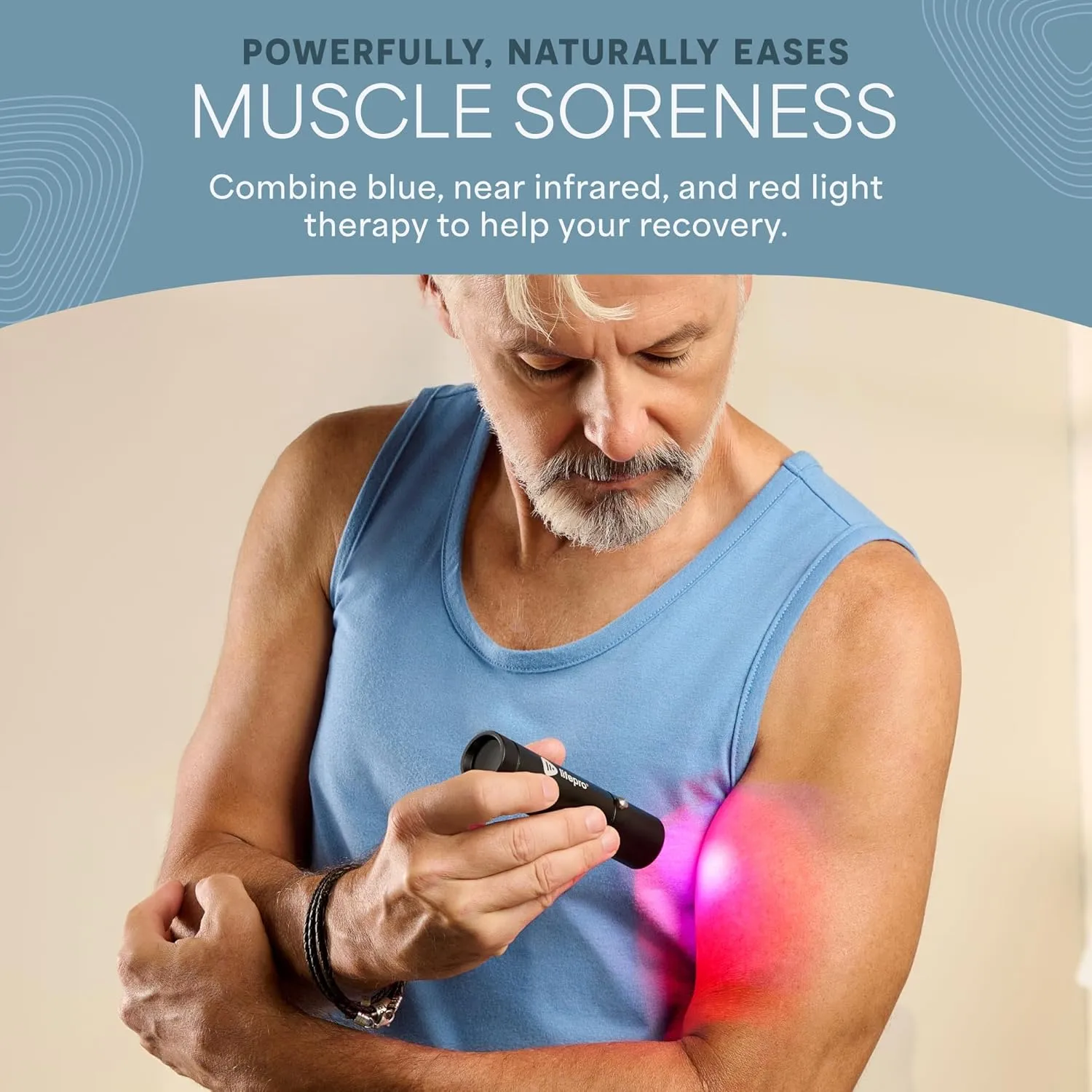 Lifepro Infrared & Red Light Therapy Device for Joints & Muscles Pain Relief, Portable Near Infrared Light for Body & Face Inflammation, Compact & Effective Design - Use 3 wavelengths