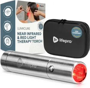 Lifepro Infrared & Red Light Therapy Device for Joints & Muscles Pain Relief, Portable Near Infrared Light for Body & Face Inflammation, Compact & Effective Design - Use 3 wavelengths